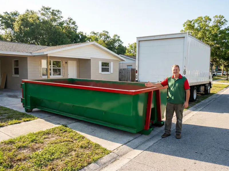 15-Yard Dumpster Rental in Tampa, FL